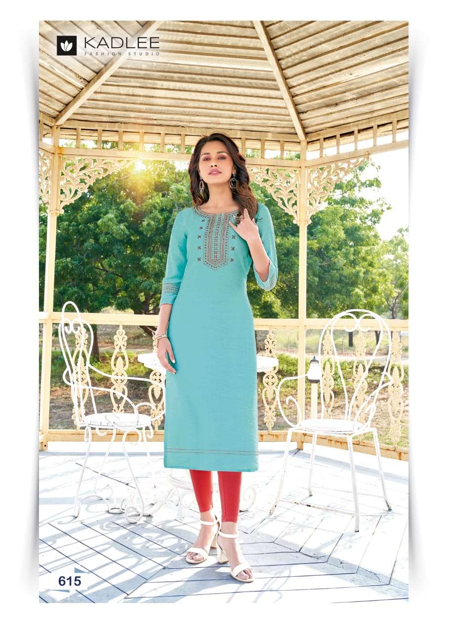 kadlee kashish vol 2 stylish designer kurti catalogue wholesaler surat