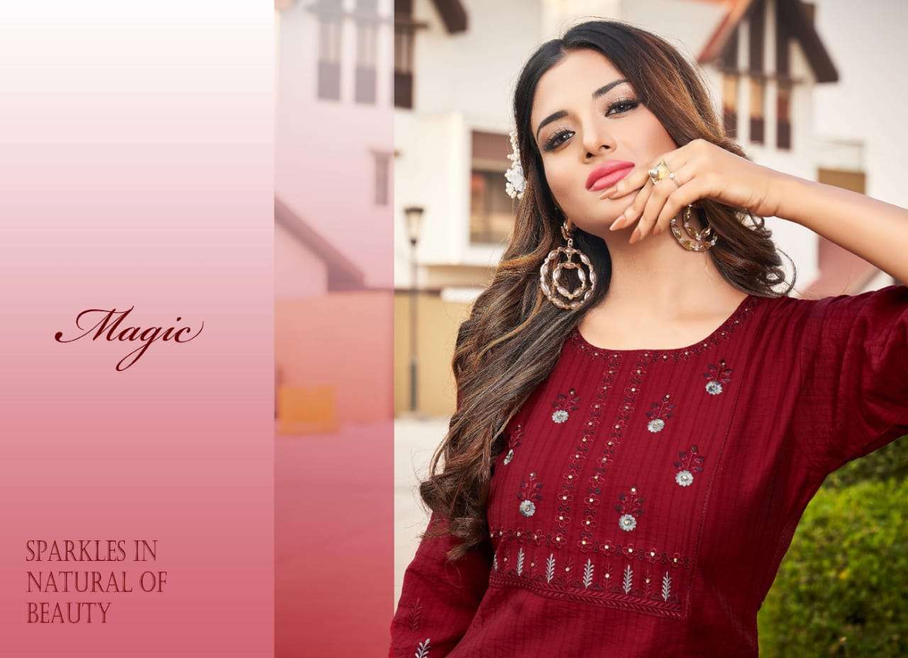 kalaroop score stylish designer kurti catalogue online supplier surat