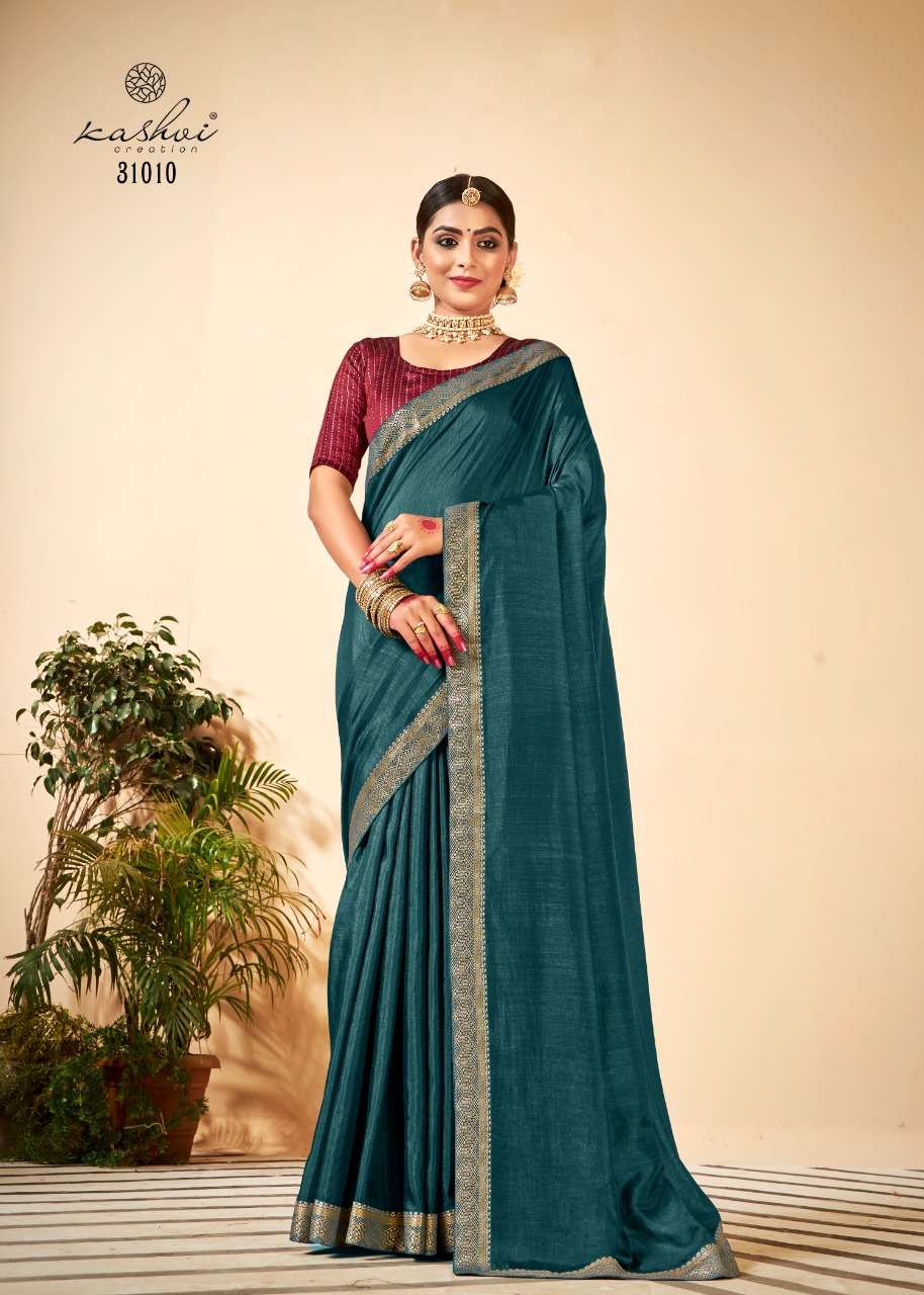 kashvi creation aashana fancy designer saree catalogue online supplier surat 