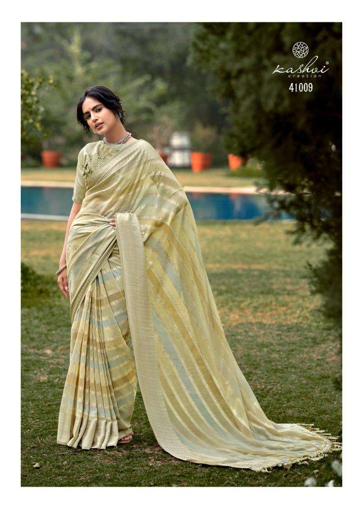kashvi creation shlok stylish designer saree catalogue online supplier surat 