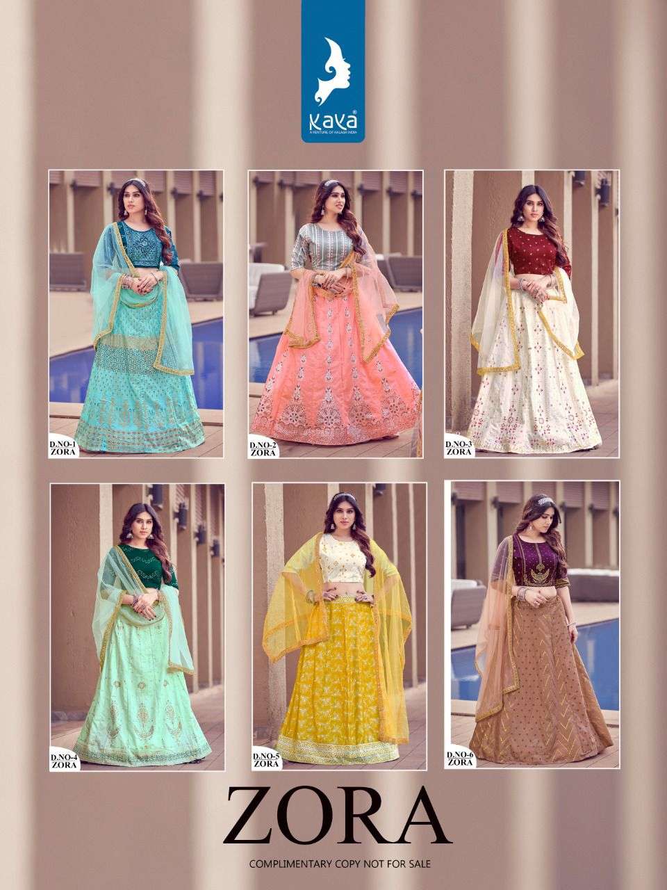 kaya zora stylish designer kurti catalogue online supplier surat