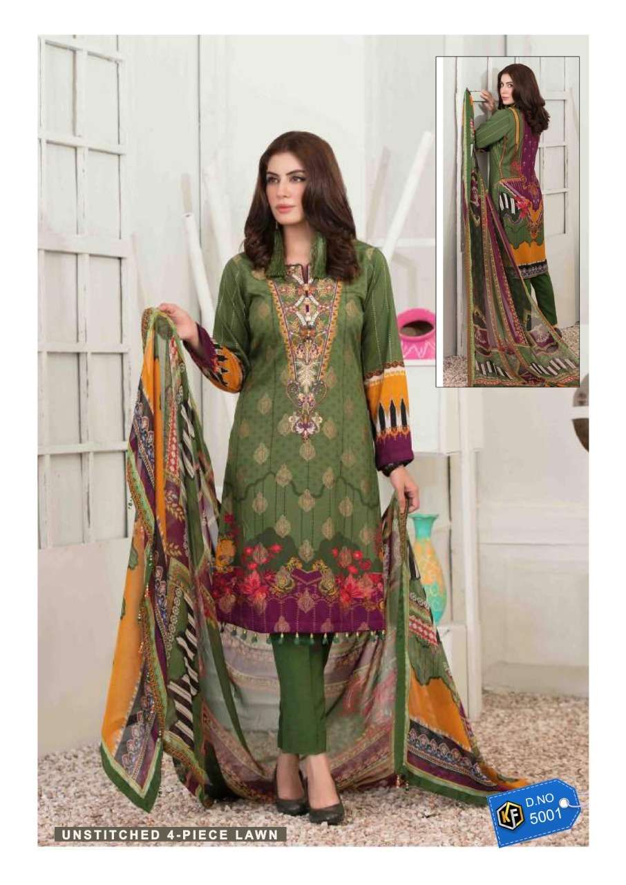 keval fab sobia nazir vol 5 5001-5006 series pakistani salwar suits manufacturer india