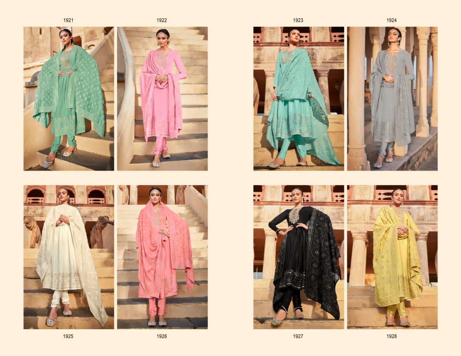 kimora sitara 9121-1928 series stylish designer salwar kameez online supplier surat