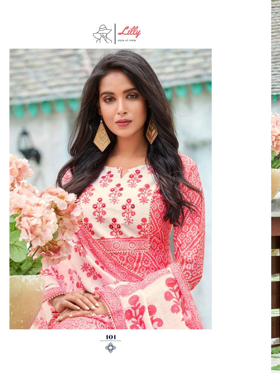 lilly sakira nx 101-105 series fancy designer kurti catalogue online market surat
