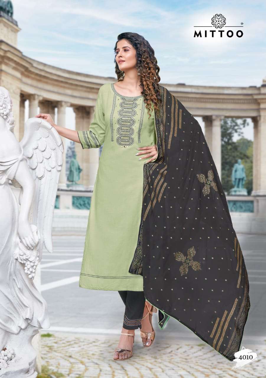 mittoo shringar vol 2 4007-4012 series stylish designer kurti catalogue wholesaler