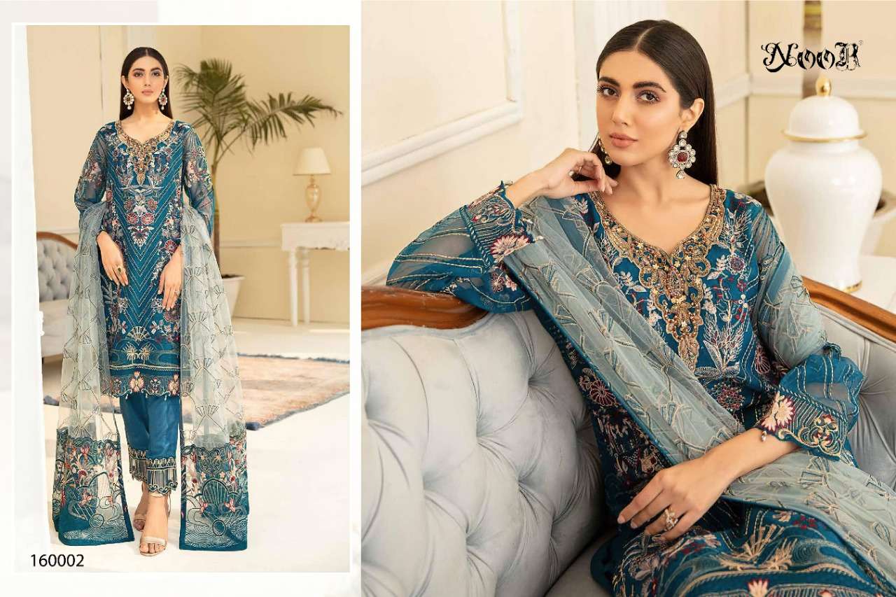 noor minhal vol 6 exclusive designer pakistani suits collection 2022 