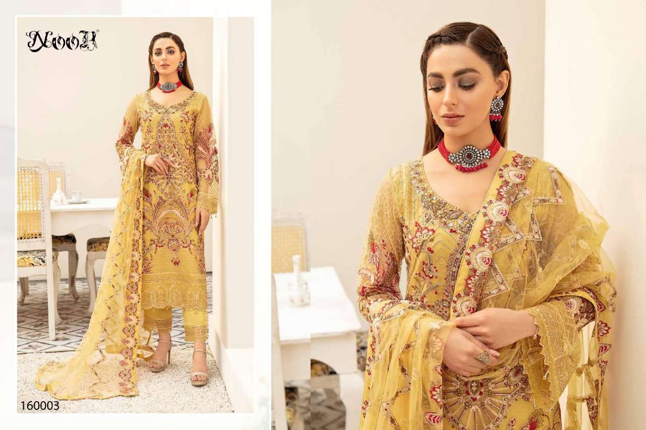 noor minhal vol 6 exclusive designer pakistani suits collection 2022 