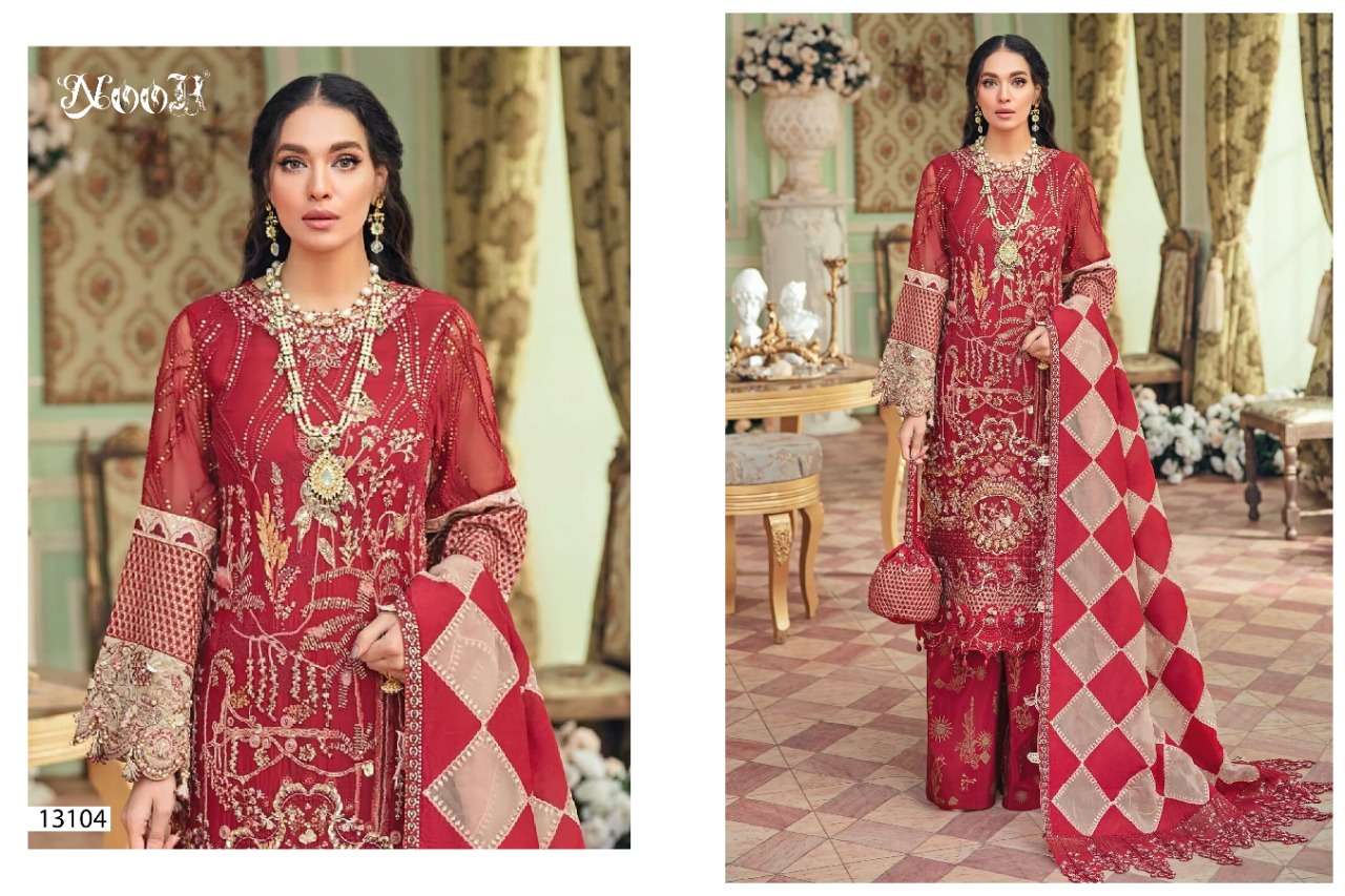 noor nuher exclusive designer pakistani suits wholesale market india
