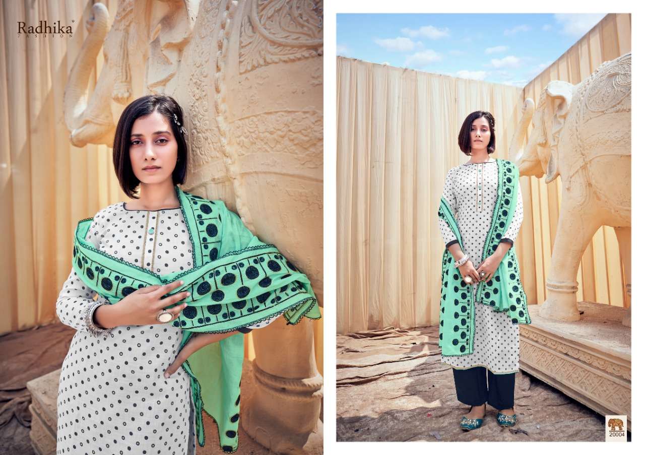 radhika fashion blossom vol 8 unstich designer salwar kameez wholesaler surat