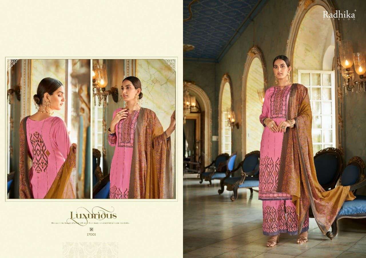 radhika fashion kazo indian designer salwar kameez online supplier surat