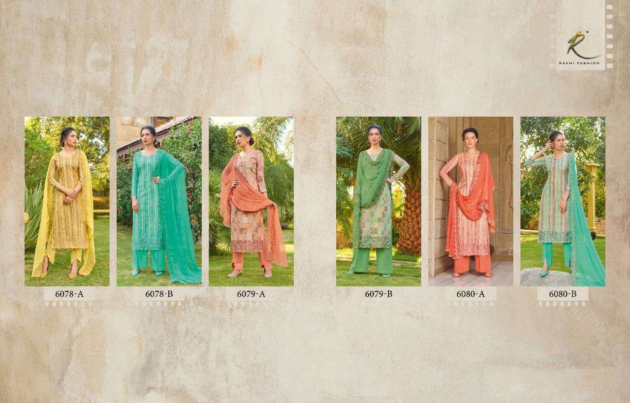rakhi fashion summer vibes unstich designer salwar kameez wholesaler surat