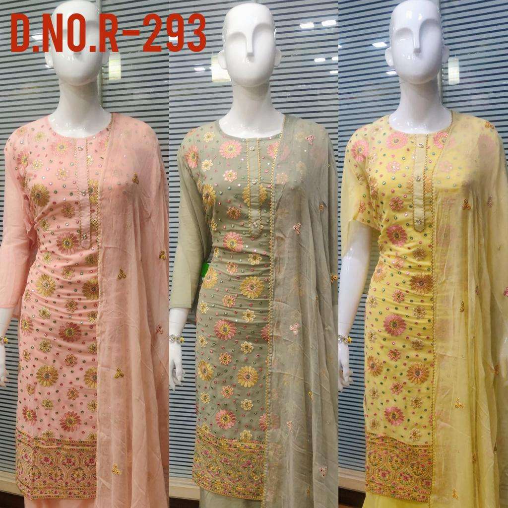 rama fashion 293 series indian designer salwar kameez wholesale price surat