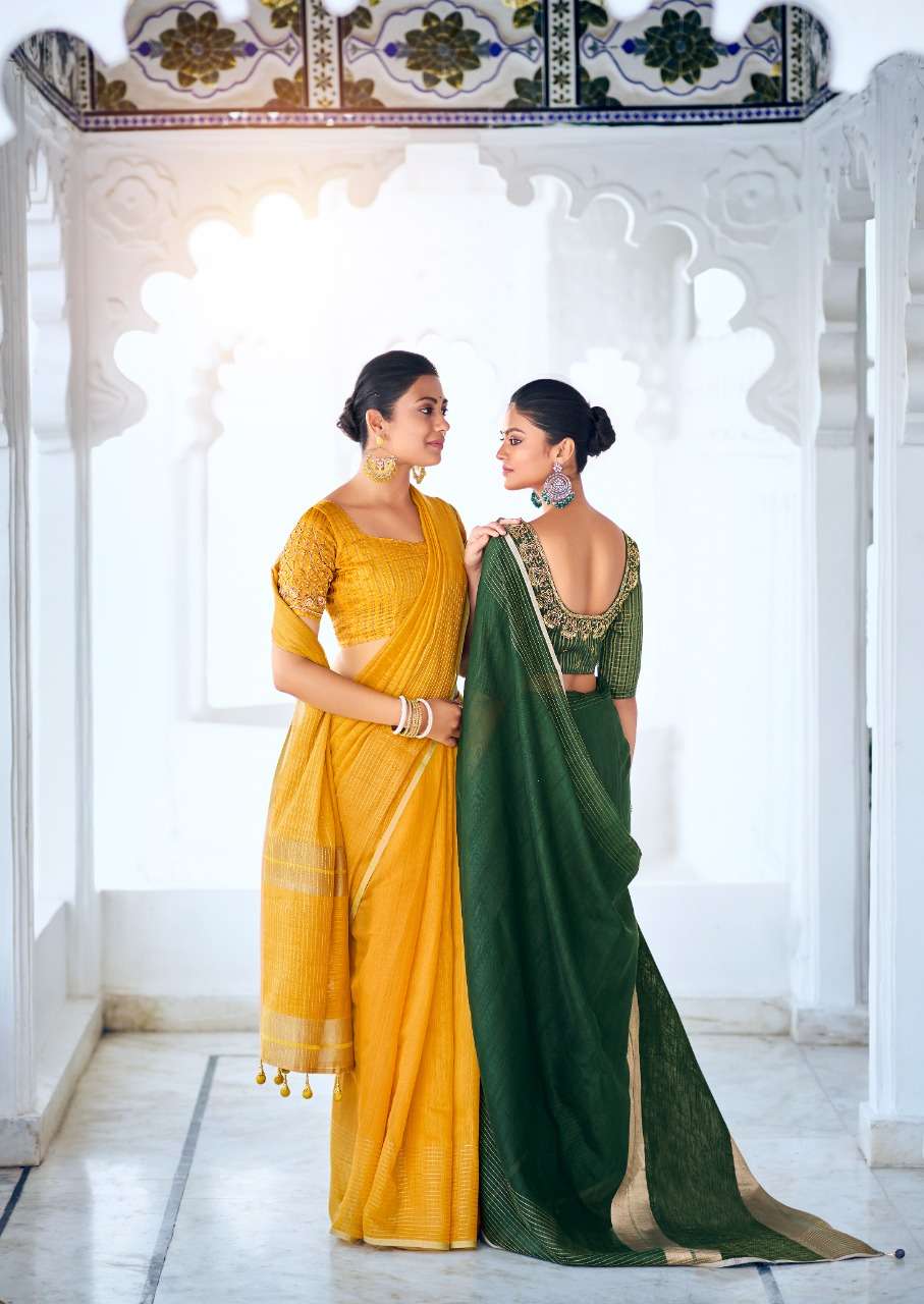 revanta creation vaibhisha 1081-1090 stylish designer saree catalogue collection 2022