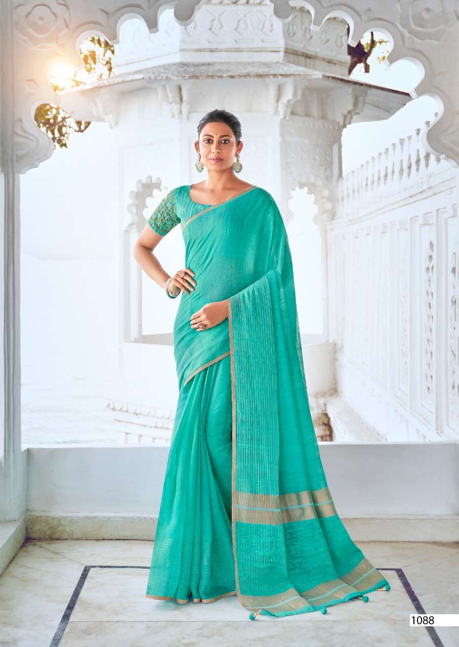 revanta creation vaibhisha 1081-1090 stylish designer saree catalogue collection 2022