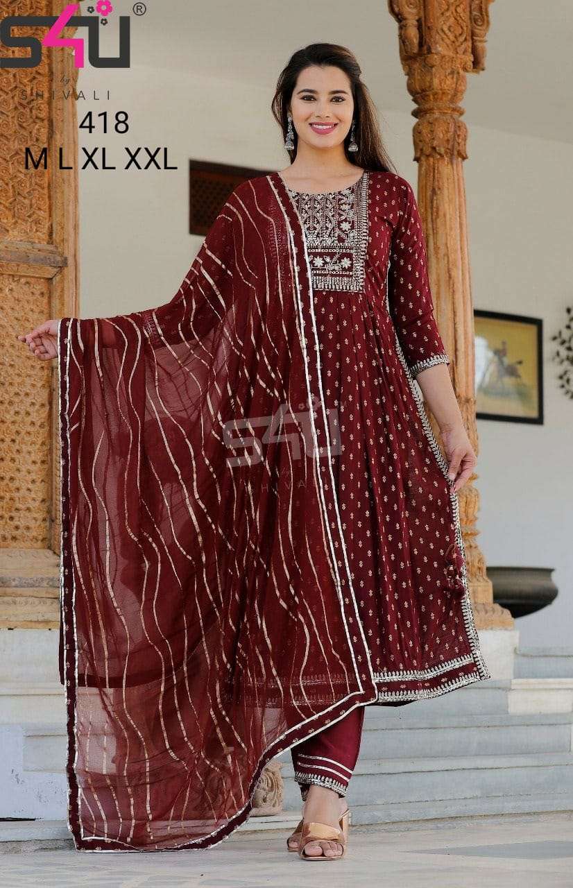 s4u 418 non catalogue indian dress wholesale price