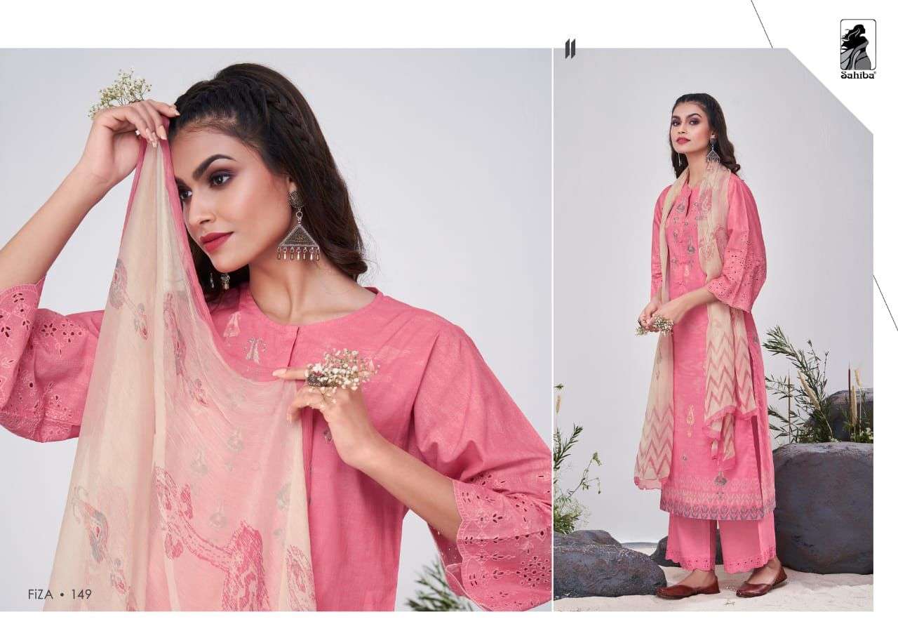 sahiba fiza trendy punjabi look salwar kameez wholesale price 