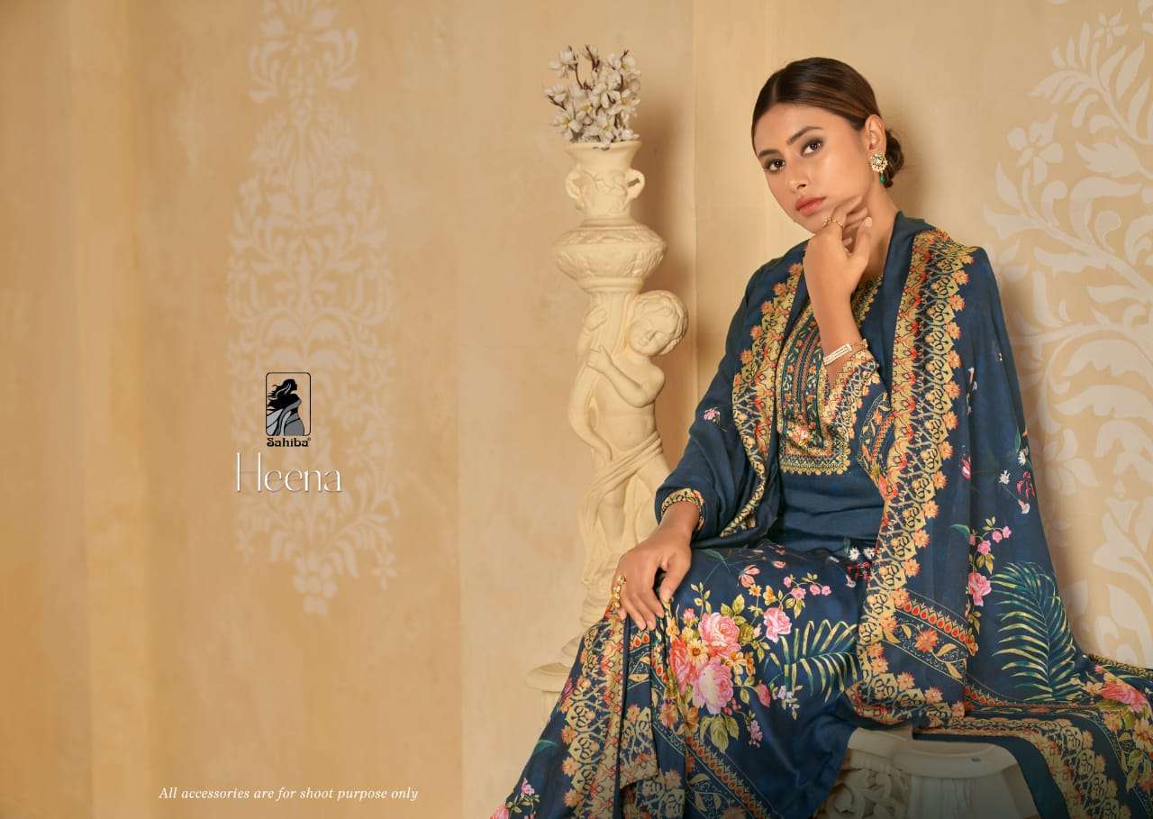 sahiba heena indian designer salwar kameez online supplier surat