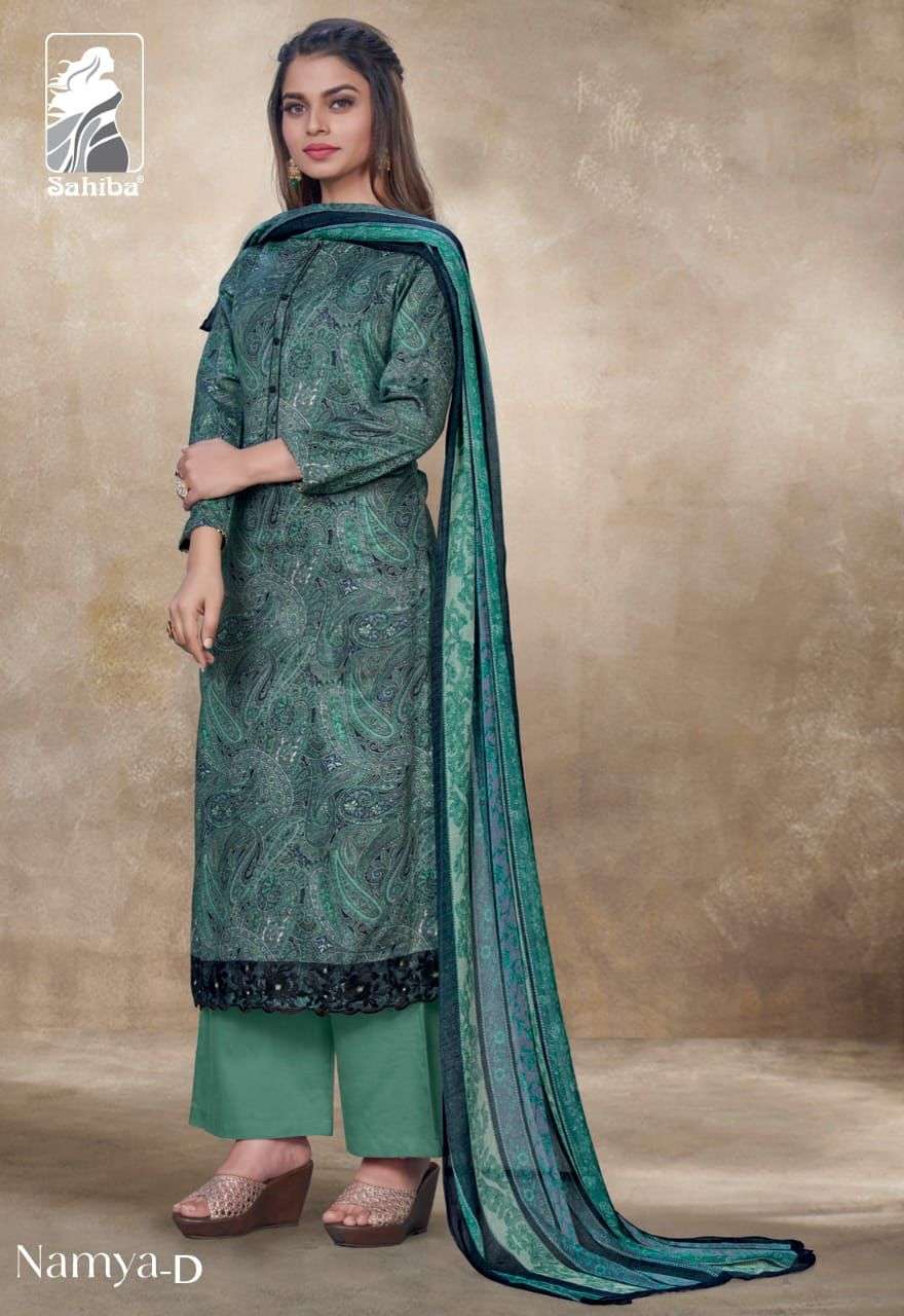 sahiba namya trendy designer salwar kameez online supplier surat