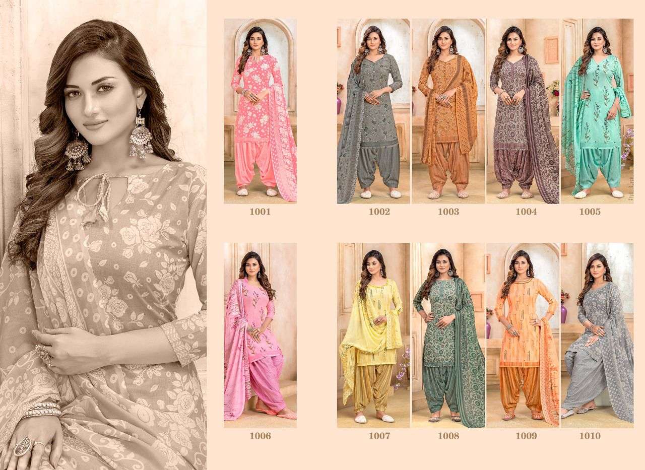 shiv gori silk mills fiona vol 2 unstich designer salwar kameez online supplier surat