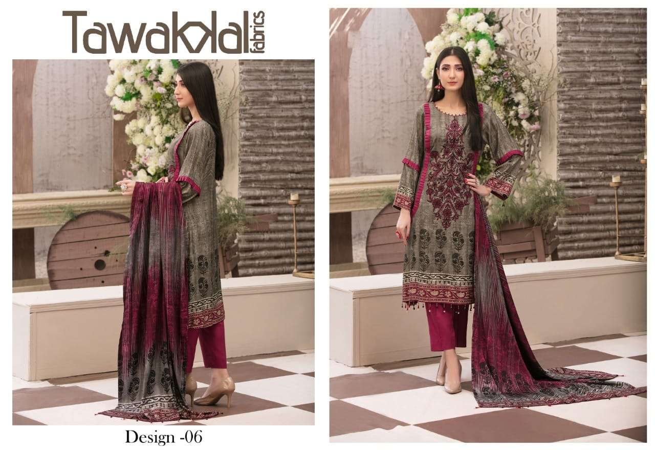 tawakkal parizaad cotton collection pakistani designer salwar kameez wholesaler surat