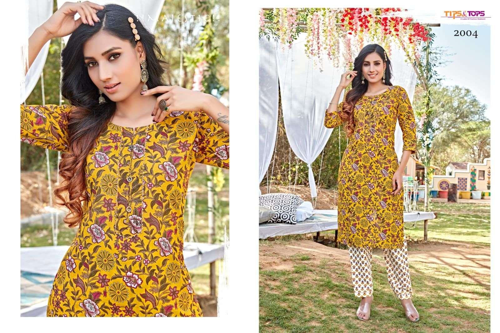 tipps&tops cotton candy vol 2 designer kurtis collection wholesale price