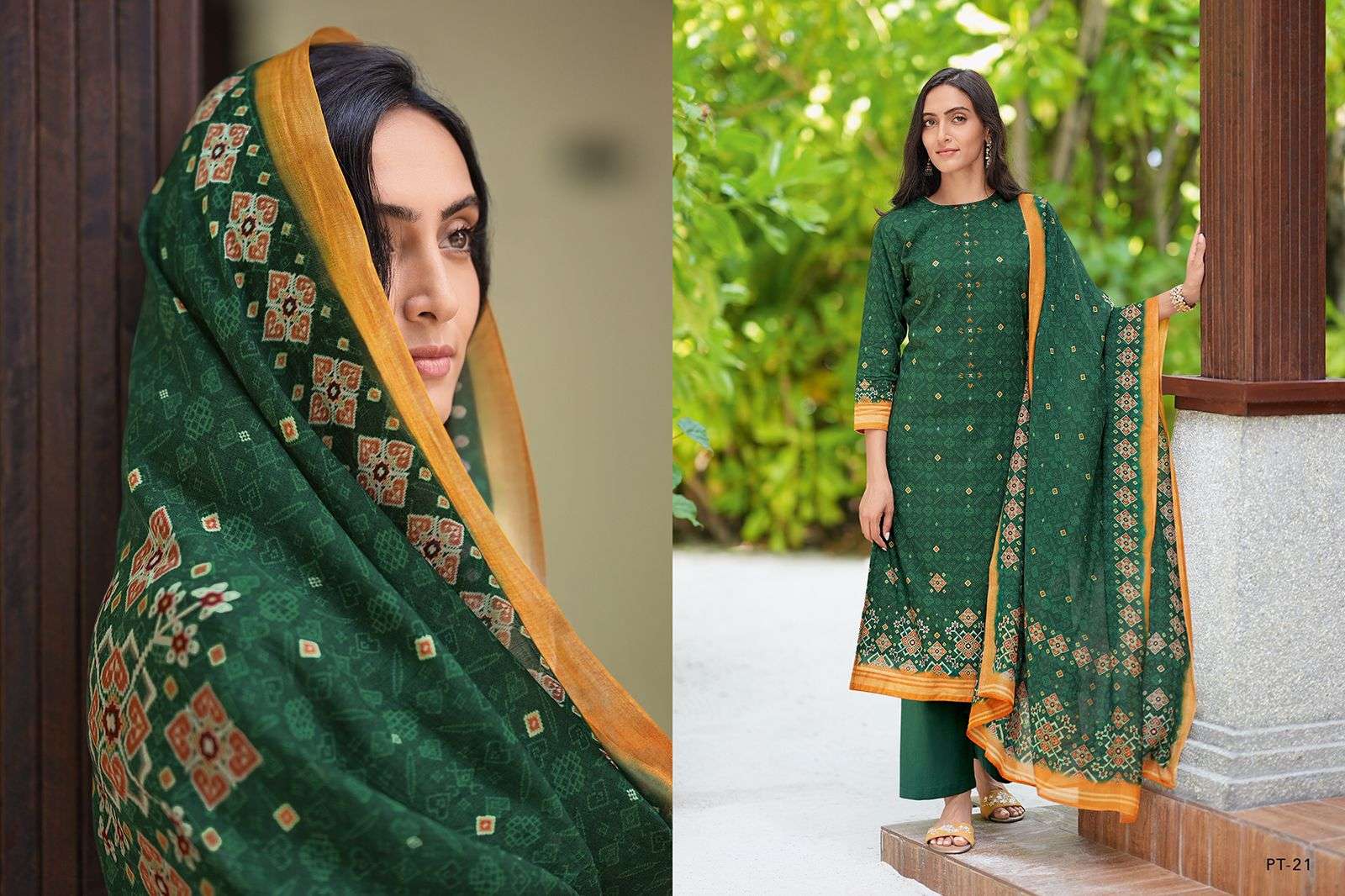 varsha fashion patola 21-26 series indian designer salwar kameez wholesale price surat