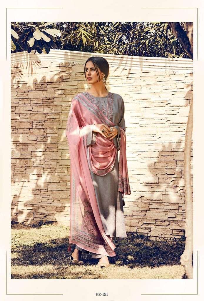 varsha fashion riza 121-124 series indian designer salwar kameez wholesaler surat