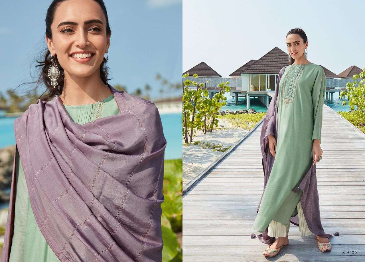 varsha fashion zia 21-26 series indian designer salwar suits collection 2022 