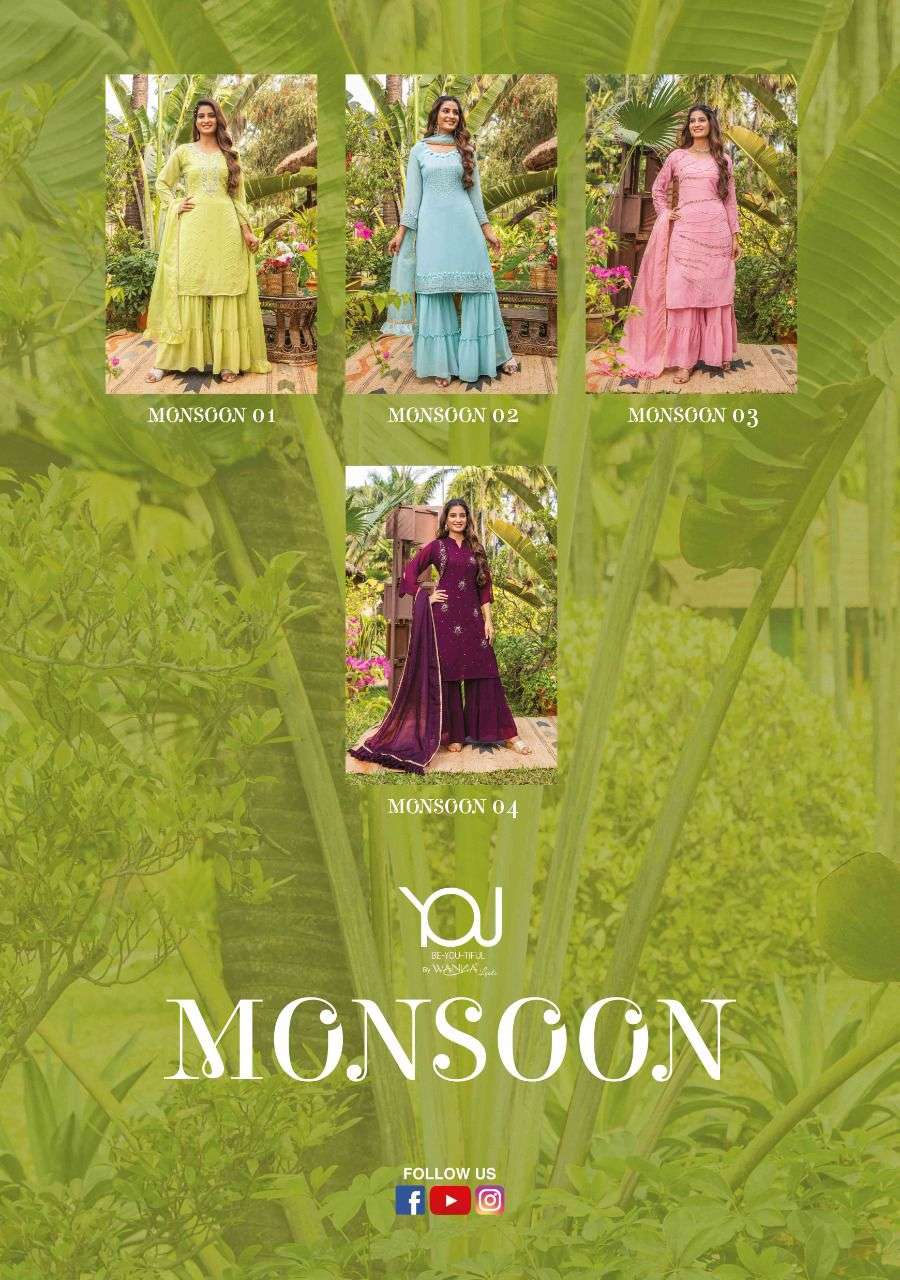 wanna monsoon party wear designer kurti catalogue manufacturer surat