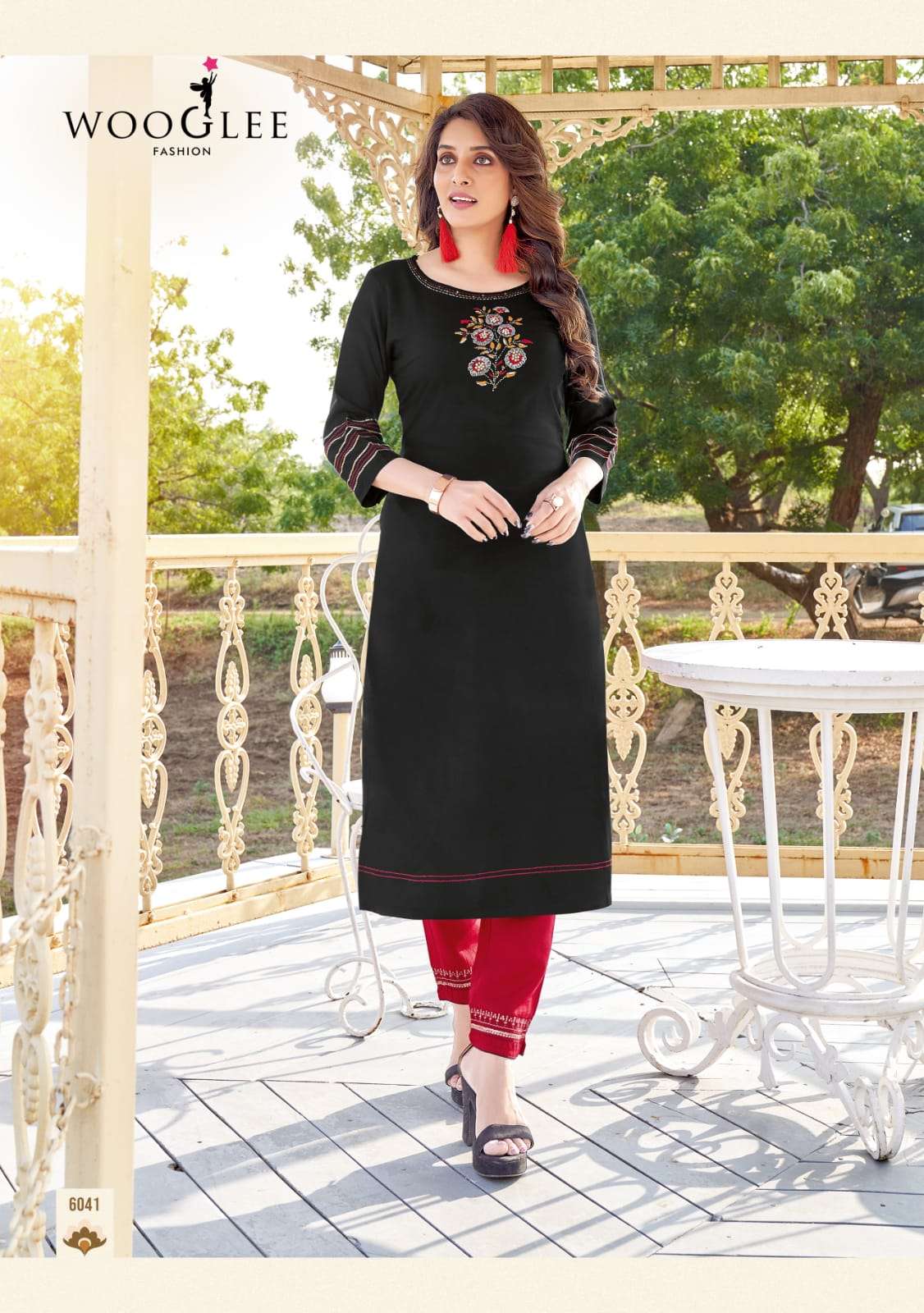 wooglee fashion kesar vol 6 trendy designer kurti catalogue wholesale price surat