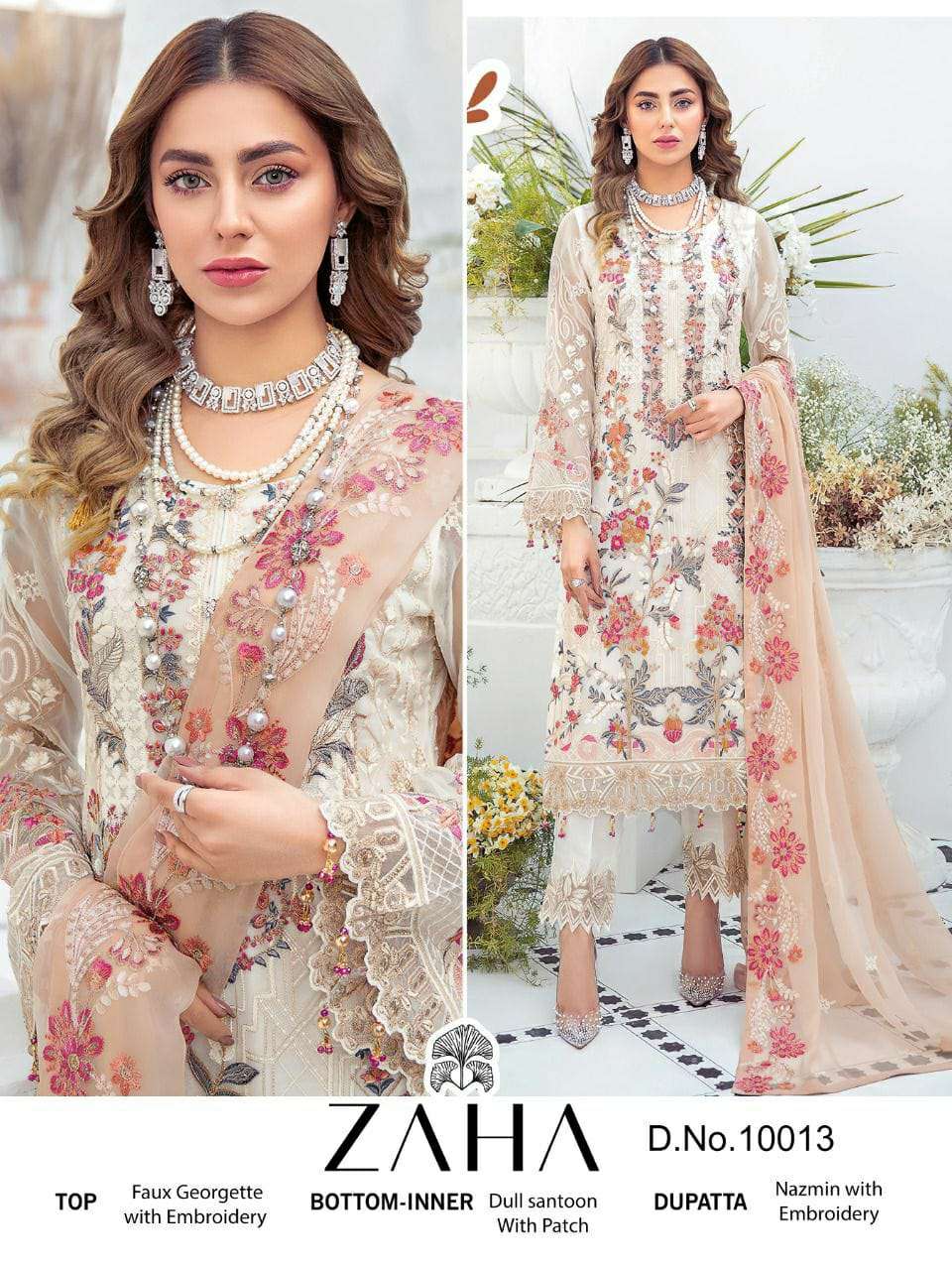 zaha ramsha vol 2 stylish look designer pakistani salwar suits collection 2022 