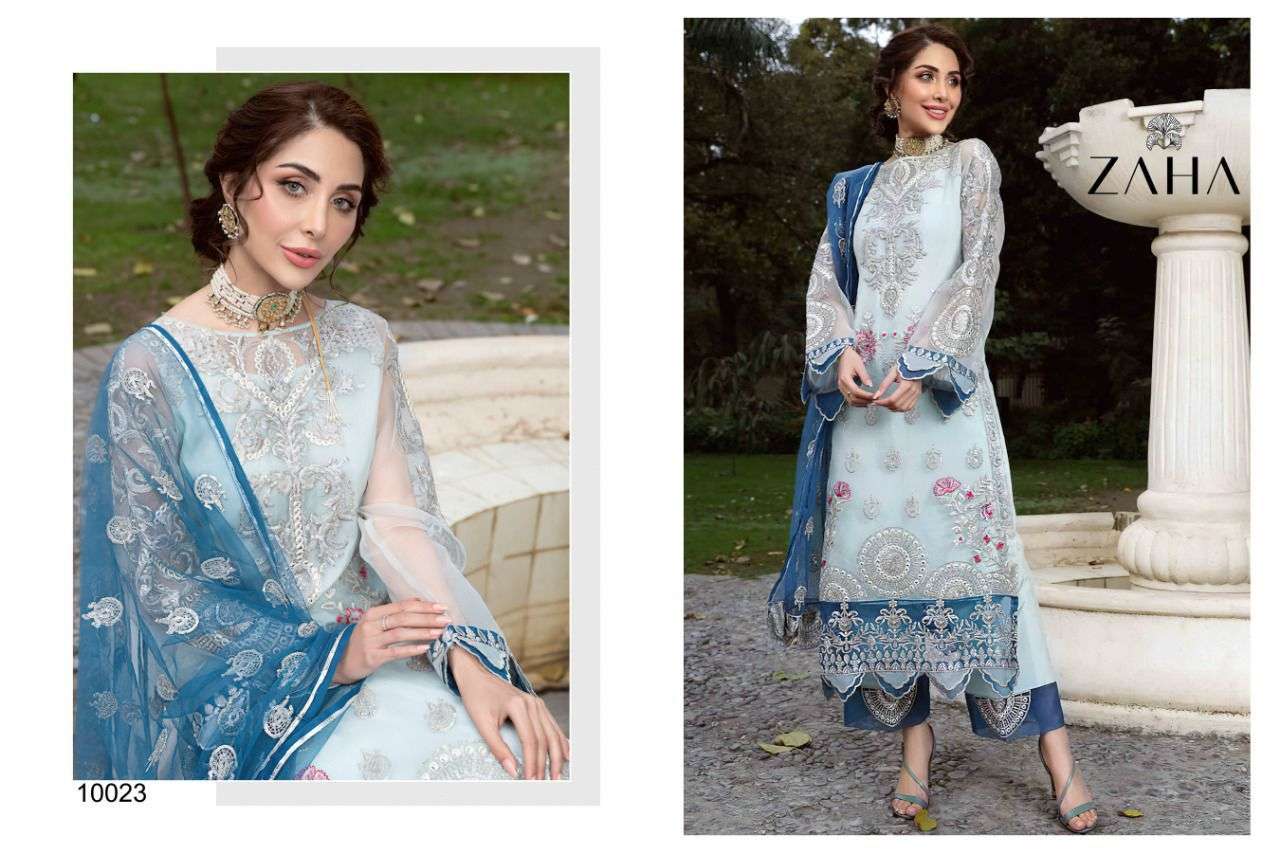 zaha soghat stylish designer pakistani salwar suits collection 2022 