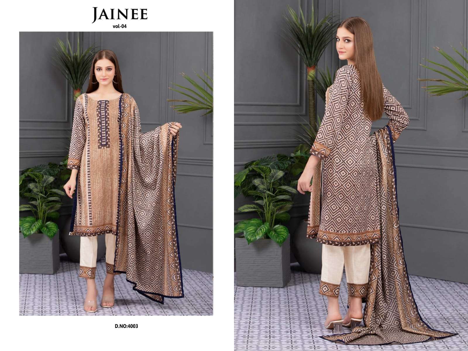 agha noor jainee vol 4 luxury lawn Cotton designer salwar kameez online shopping surat 