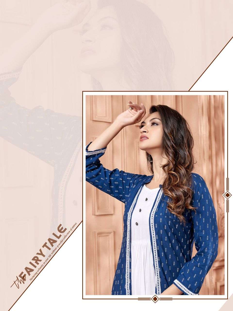 bonie mastani vol 2 flair kurtis with stylish jacket style kurtis collection wholesale price