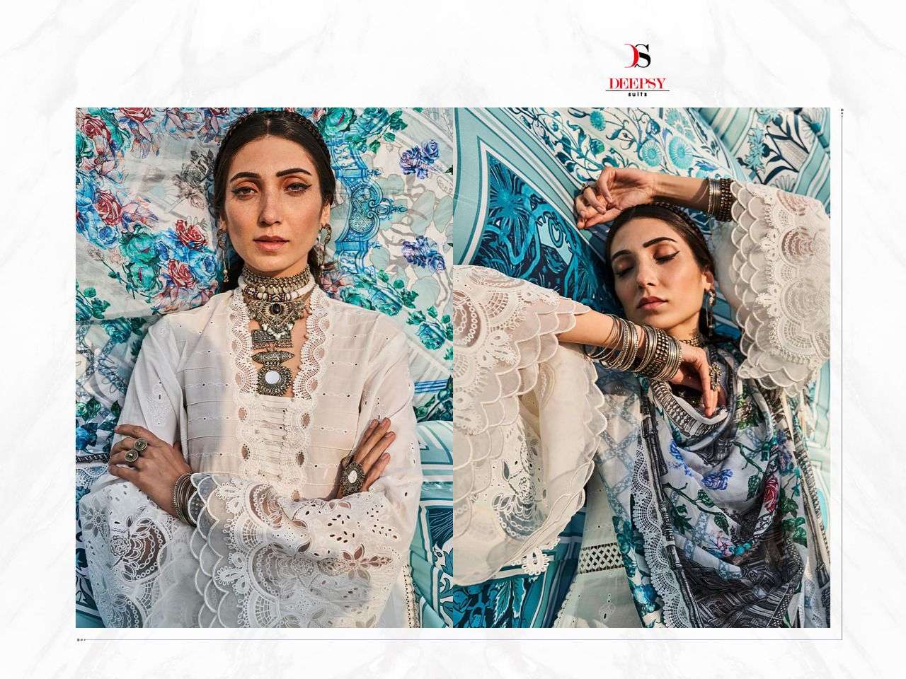 chikankari 22 by deepsy suits cotton dupatta fancy salwar suits collection wholesale price