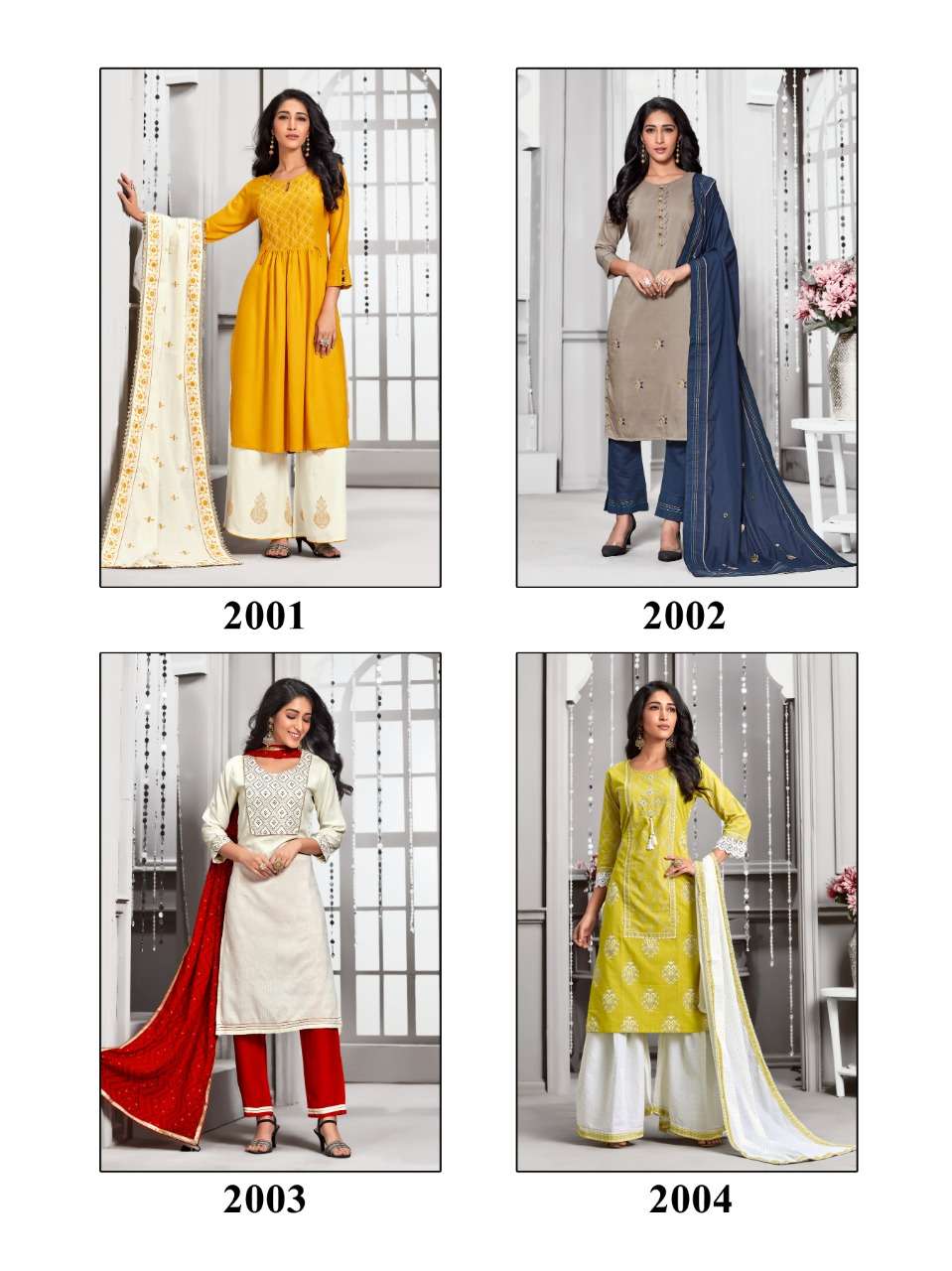 crystal vol  2 kiana fashion chanderi silk  reyon top salwar kameez onlilne collection surat dealer 
