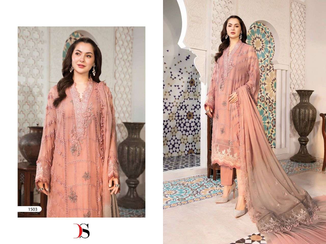 deepsy suits present maria b embroidered vol 22 designer wedding collection salwar kameez online wholesaler surat 
