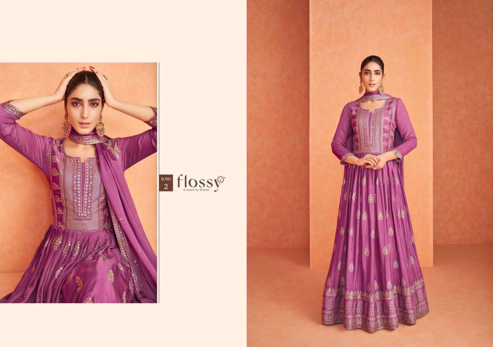 flossy by naksh vol 1 real georgette designer party wear salwar kameez wholesaler surat