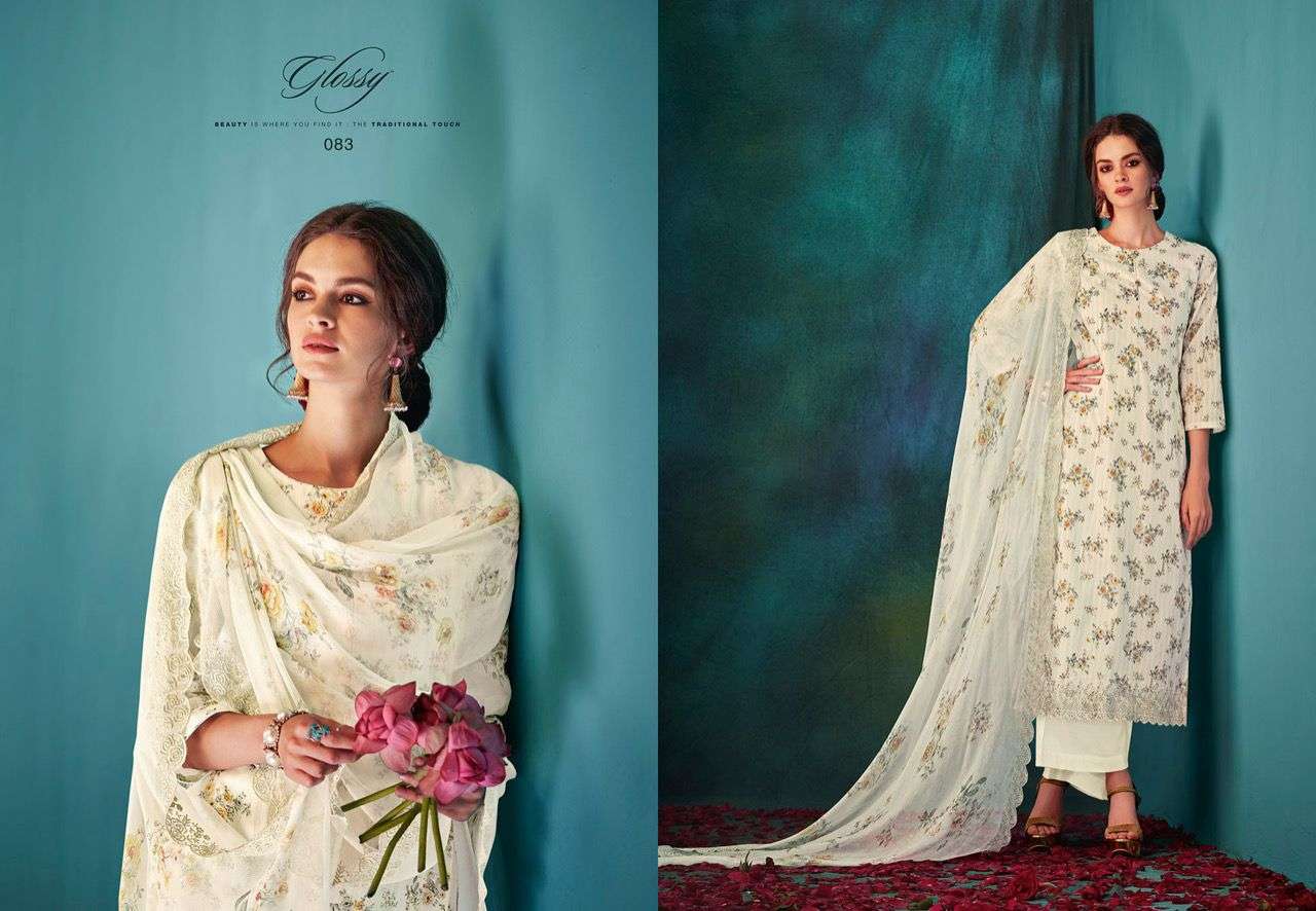 glossy present nikhar vol 2 cotton designer salwar kameez wholesale dealer surat 