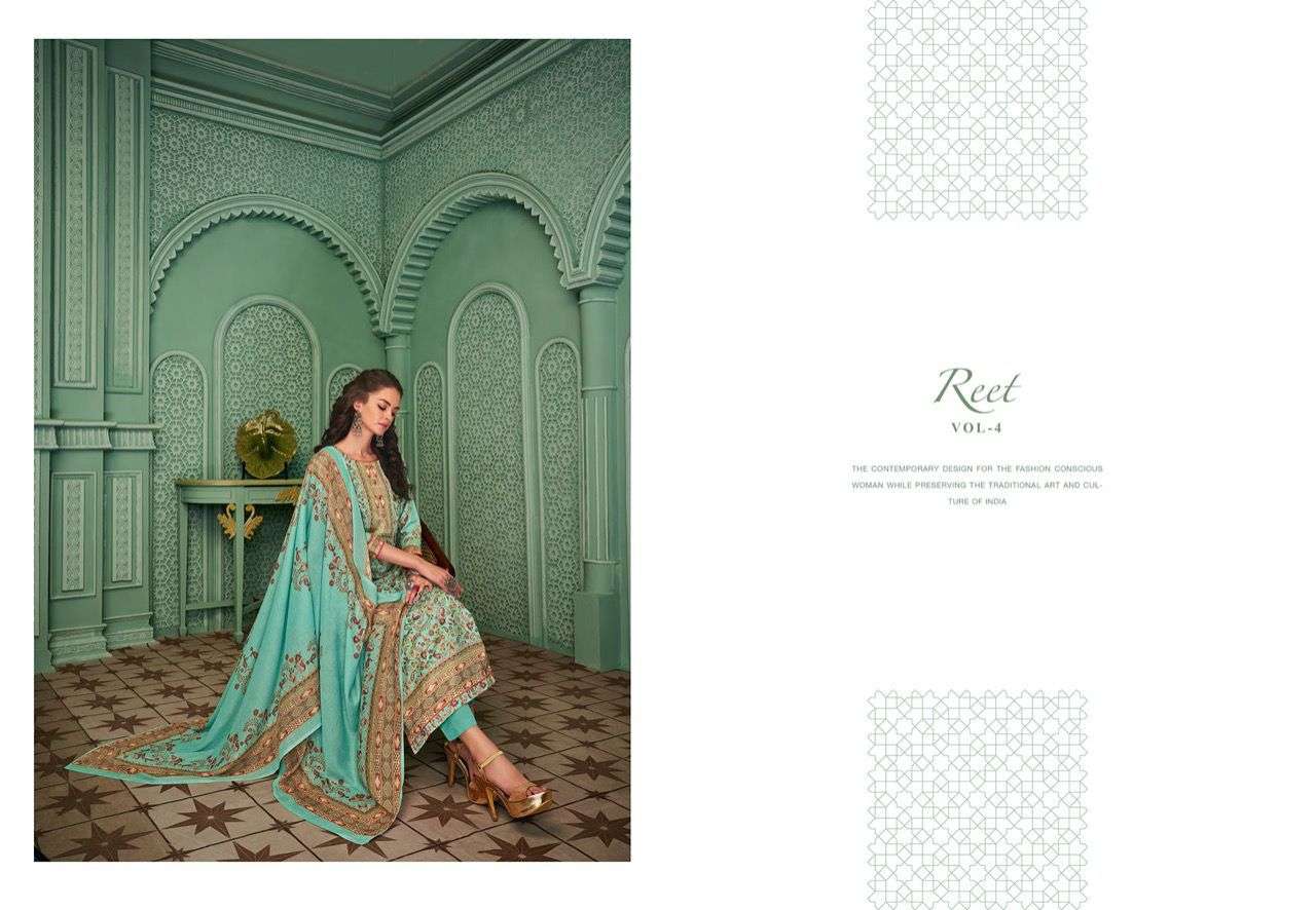 glossy reet vol 4 fancy punjabi look dress material collection surat