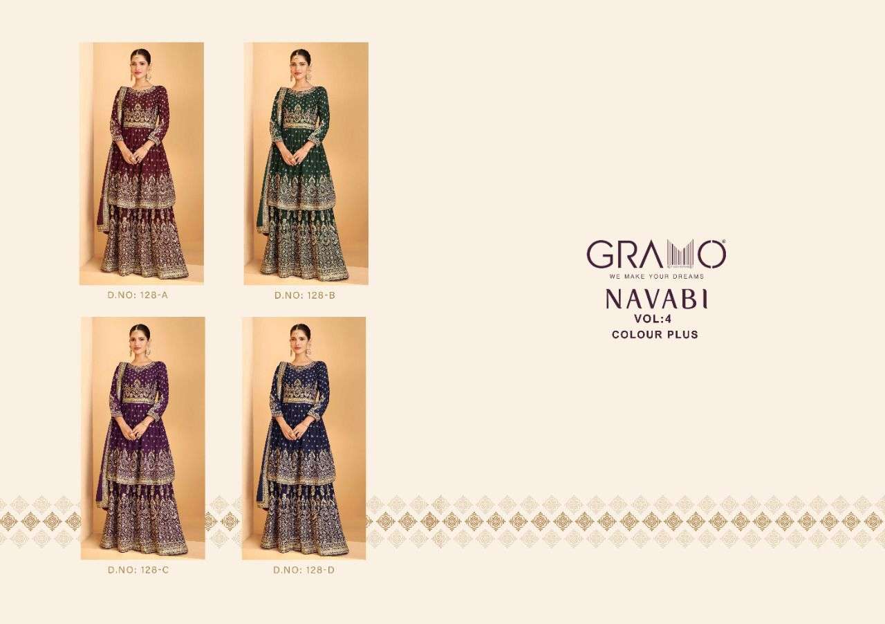 gramo navabi vol 4 colour edition salwar kameez wholesale price india