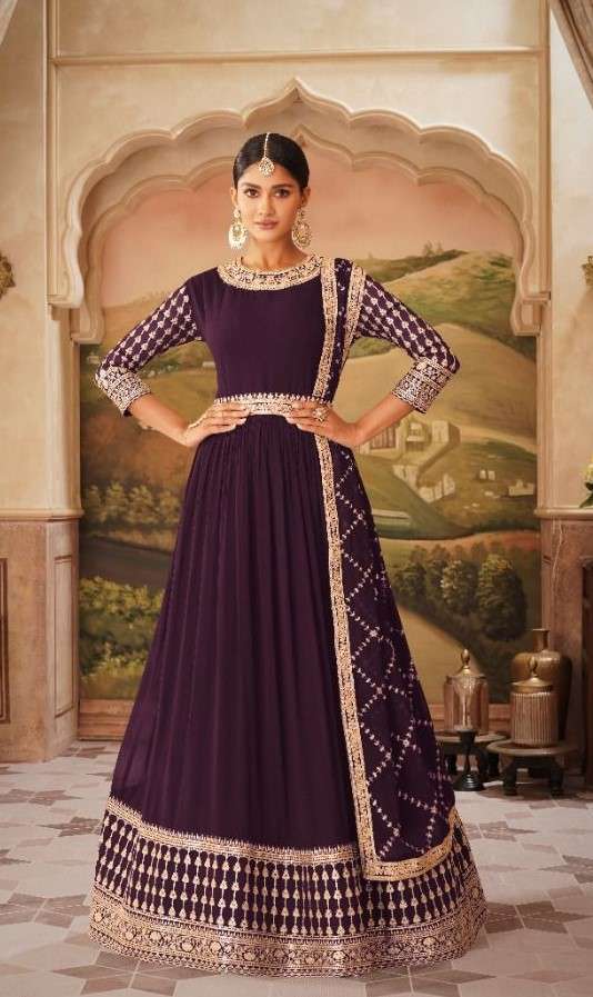 gramo rooch colour vol 1 anarkali style salwar kameez online wholesaler pratham fashion surat 