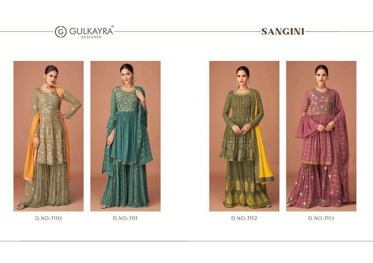 gukarya designer sangini catalogue online wholesale price surat