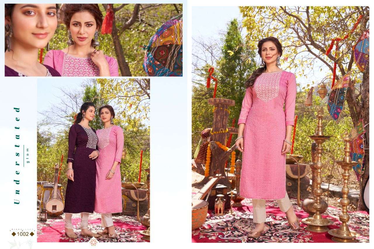 hariyali alexa viscose silk party wear kurti collection online shopping surat 