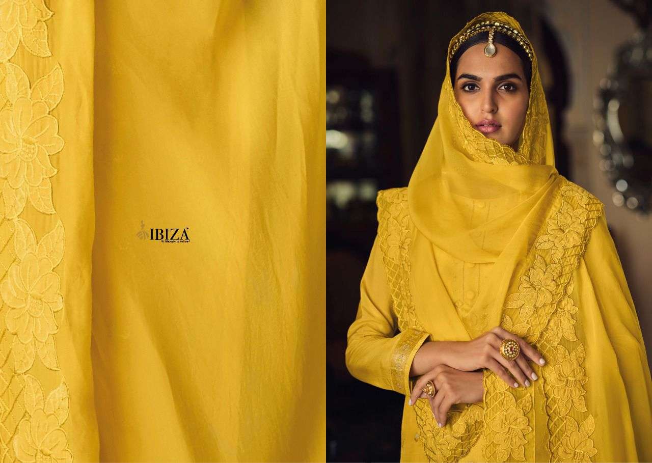ibiza by shehzadi pure muslin jequard prty wear salwar kameez online seller surat 