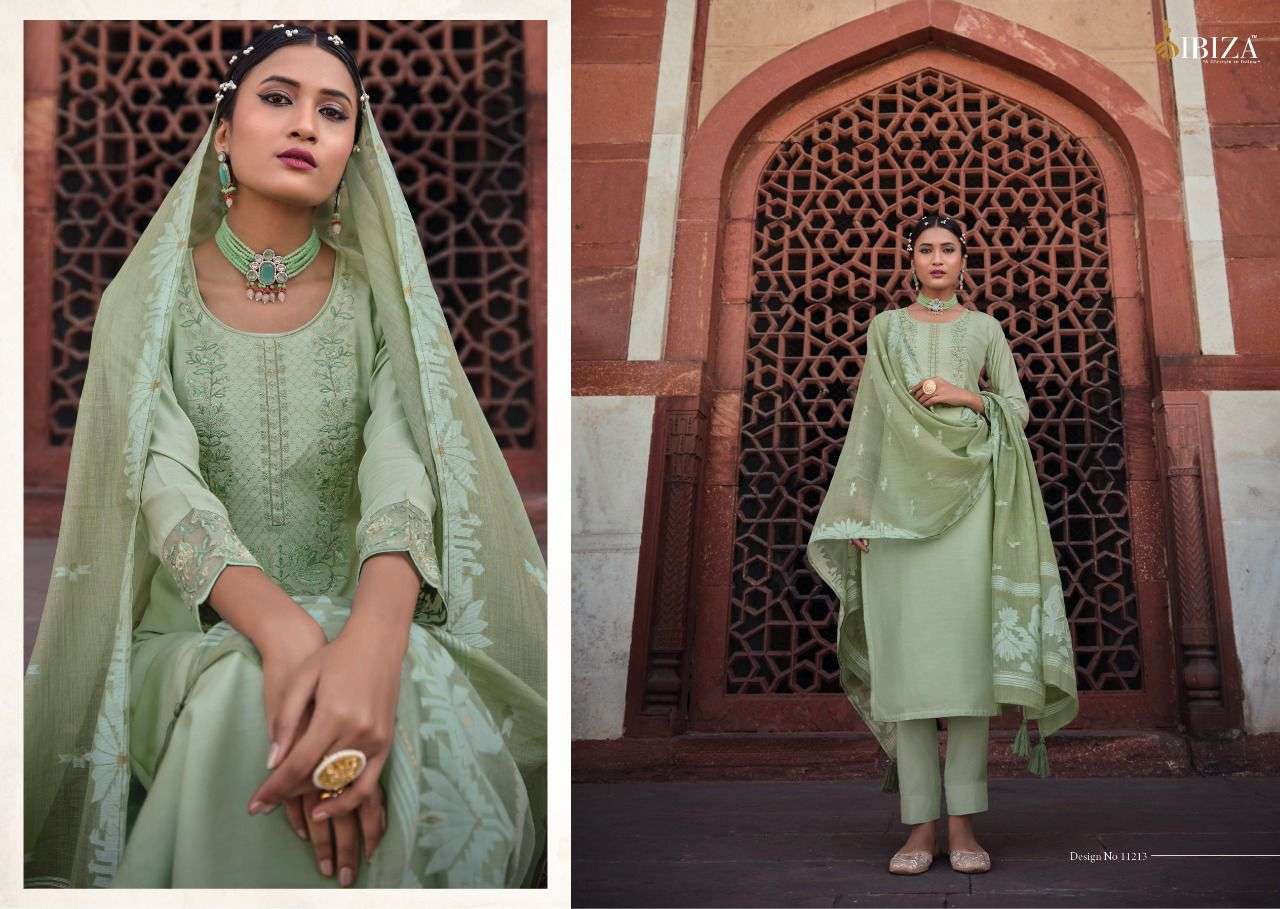 ibiza muzlin party wear look decent salwar kameez from surat