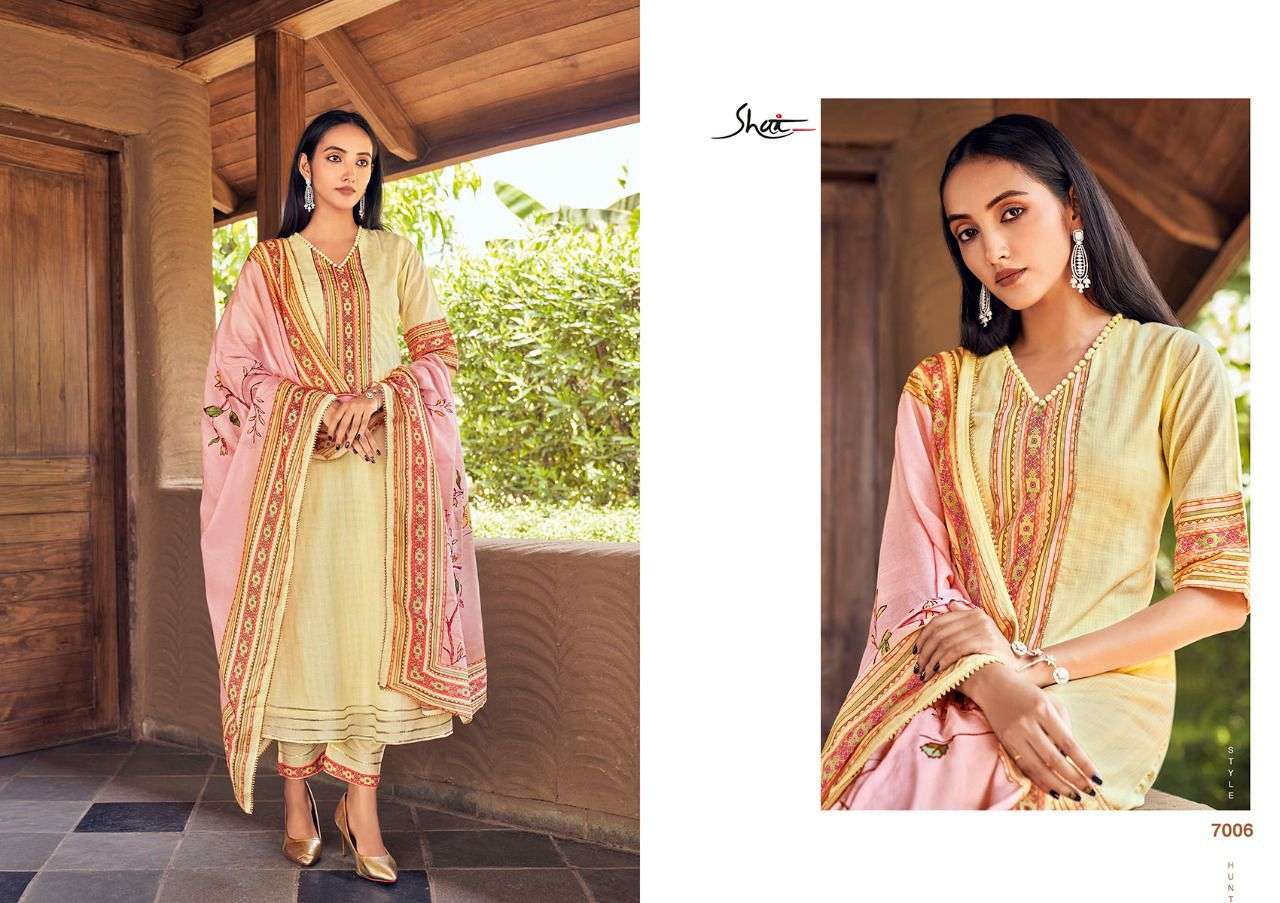 jayvijay present simrat indian cotton designer salwar kameez online wholesaler surat