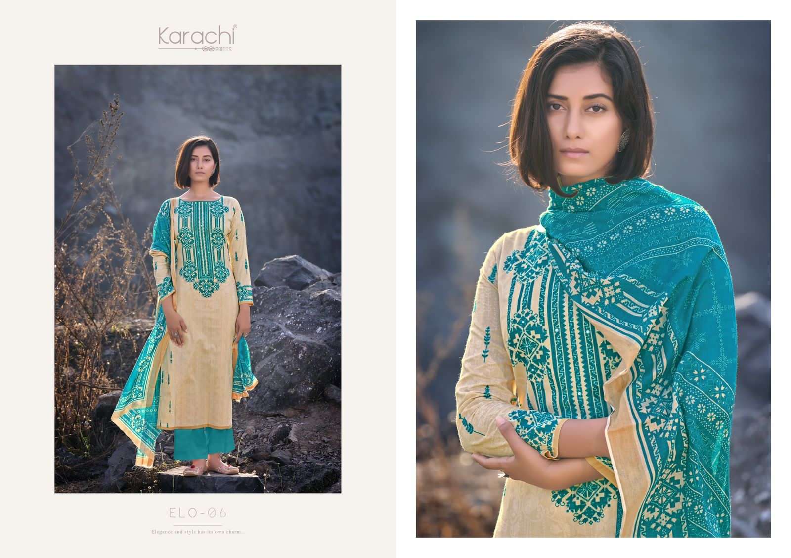 kaabil karachi lawn cotton designer salwar kameez wholesaler online surat 