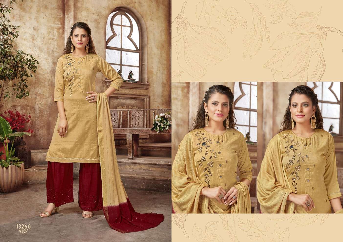 kalaroop by shilpi series 13266 - 13271 designer ready made salwar kameez wholesaler online shopping surat 