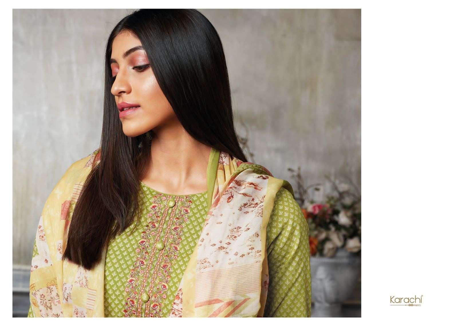 karachi print nafisa designer wear punjabi salwar kameez collection surat